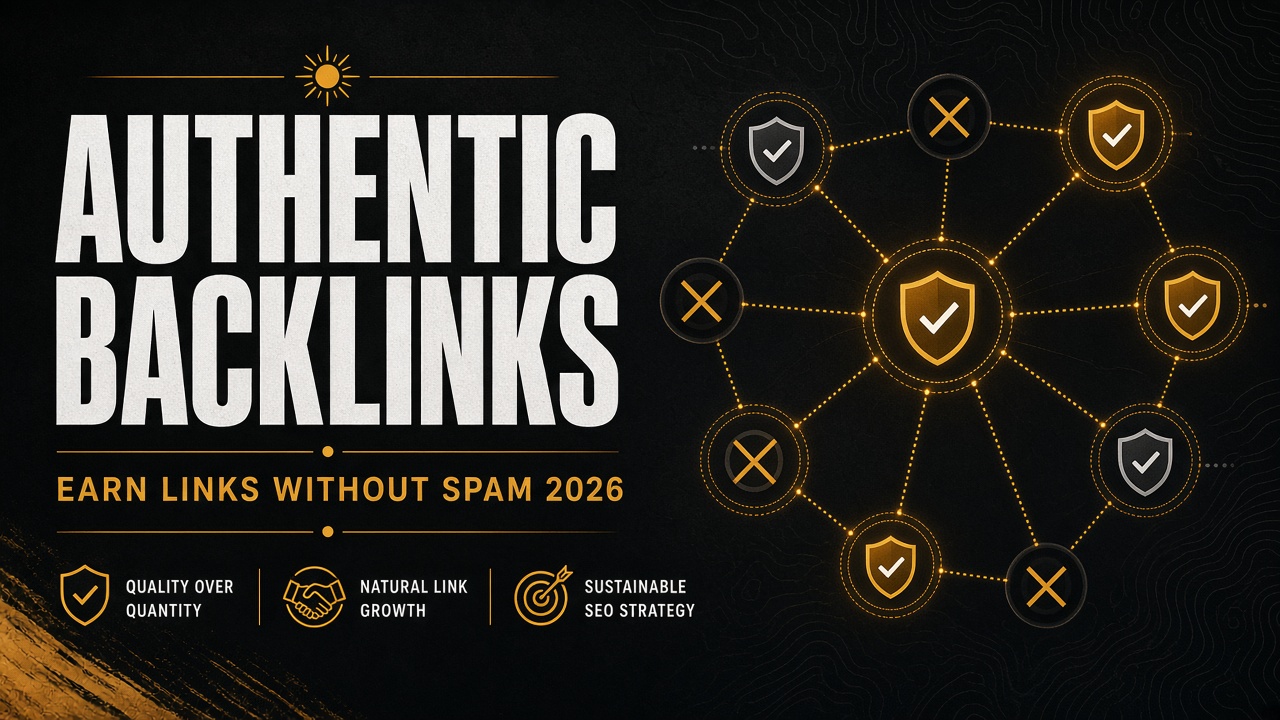 How to get authentic backlinks in 2026 without spam